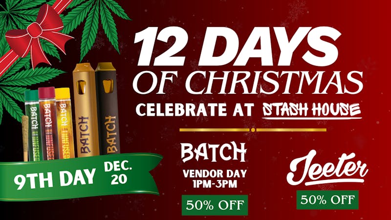Stash House 12 Days Of Christmas!!