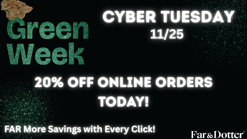 Far & Dotter - Olive Branch Cyber Tuesday!!