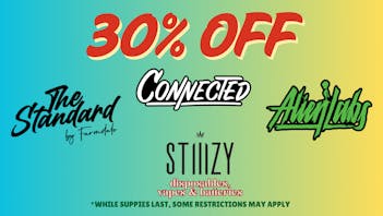 La Brea Collective 30% Top Shelf flower and Stiiizy