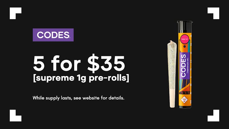 Greenlight Stateline CODES 1g PreRolls 5 for $35