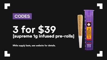 Greenlight Stateline CODES 1g Infused PreRolls 3 for $39