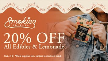 Greenlight - Poplar Bluff 20% off Smokiez Lemonade and Edibles