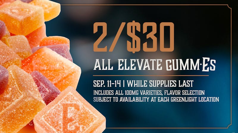 Greenlight - Poplar Bluff 20% Off Elevate GummEs