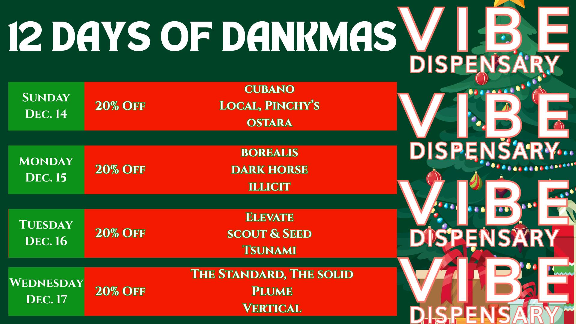 Heya Wellness St Charles 🎄 12 Days of DANKMAS is HERE! 🎁