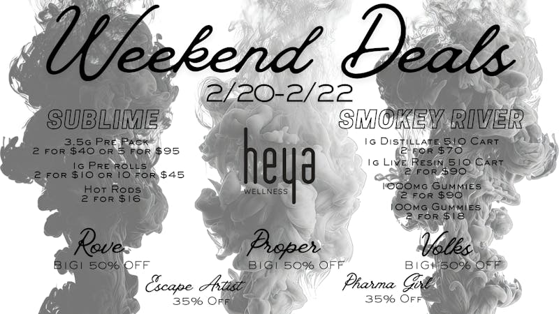 Heya Wellness - St. Ann 🚨 WEEKEND = FIRE DEALS 🚨