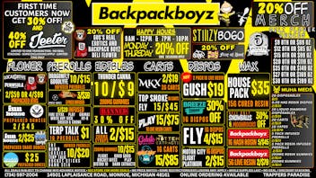 Backpack Boyz Monroe BOGO STIIIZY: 20% OFF STORE 9AM-12PM & 7PM-10PM!