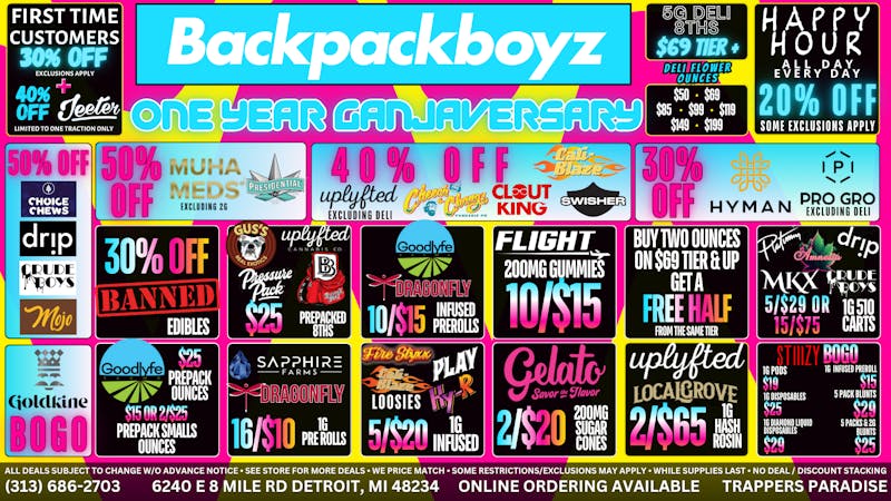 Backpack Boyz - Detroit UP TO 50% OFF THE BEST BRANDS!