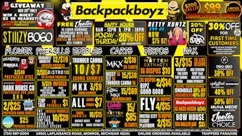 Backpack Boyz Monroe UP TO 50% OFF THE HOTTEST BRANDS IN THE STATE!