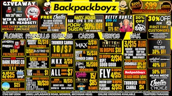 Backpack Boyz Monroe UP TO 50% OFF THE HOTTEST BRANDS IN THE STATE!