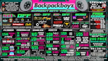 Backpack Boyz Monroe BLACK FRIDAY DEALS ALL WEEK!