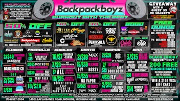 Backpack Boyz Monroe BLACK FRIDAY DEALS ALL WEEK!