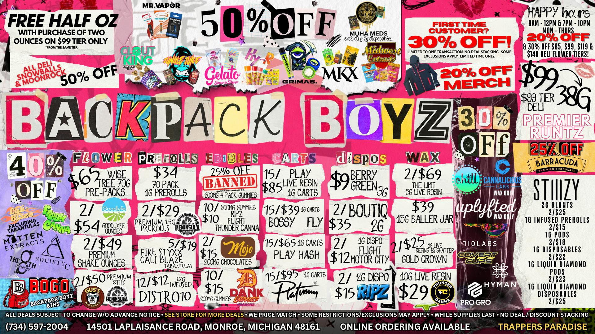 Backpack Boyz Monroe HAPPY OIL WKND! UP TO 50% OFF THE HOTTEST BRANDS!