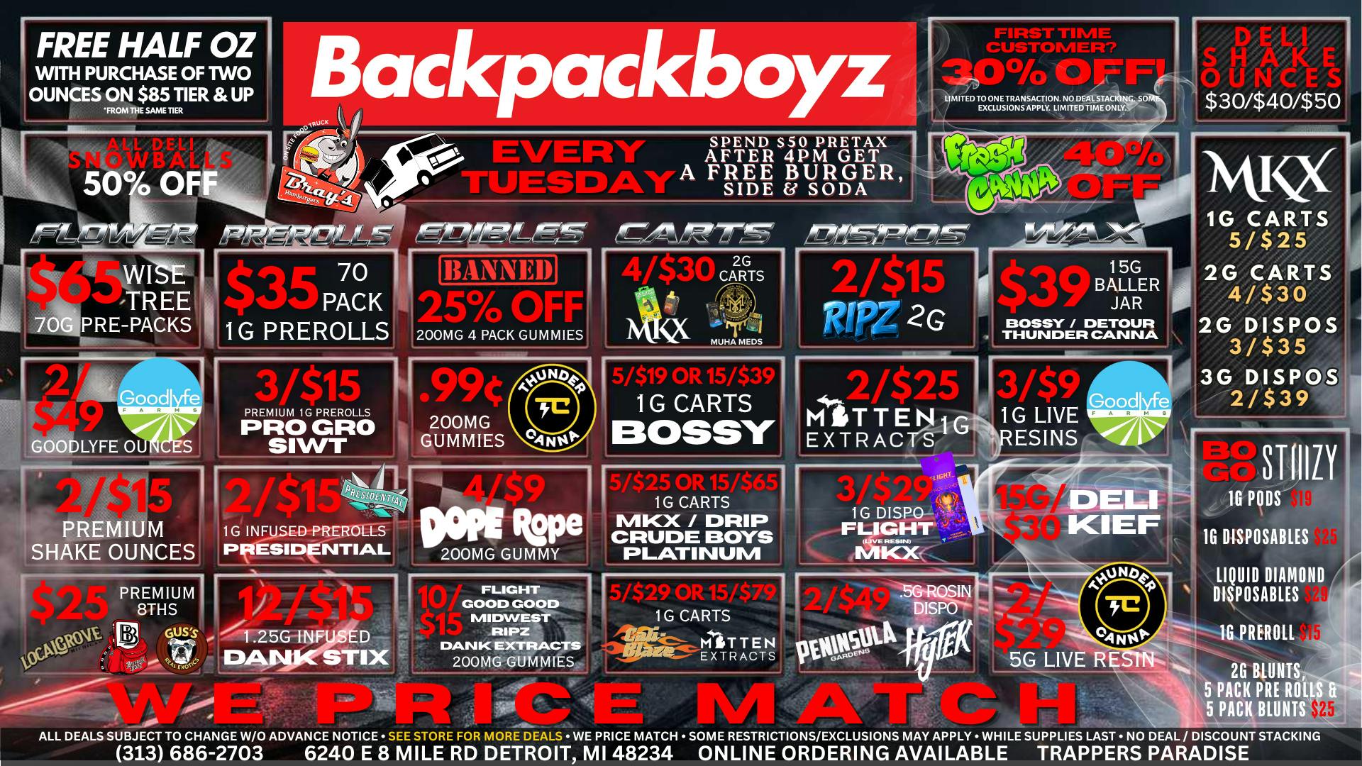 Backpack Boyz - Detroit FIRST TIME CUSTOMERS GET 30% OFF!