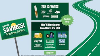 The Dispensary - Decatur $40 Mix 'n' Match, $25 Vapes, Flower Deals & More!