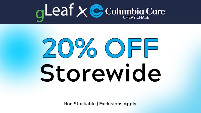 gLeaf - Rockville 20% OFF Storewide @ gLeaf