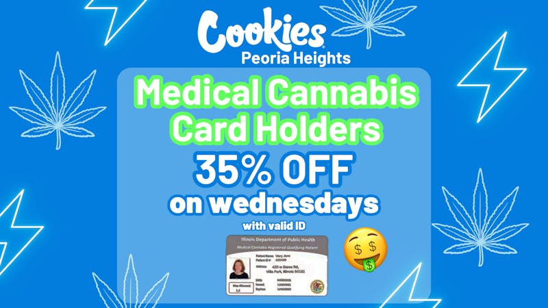 Cookies Peoria Heights Medical WednesDAZE @ Cookies!