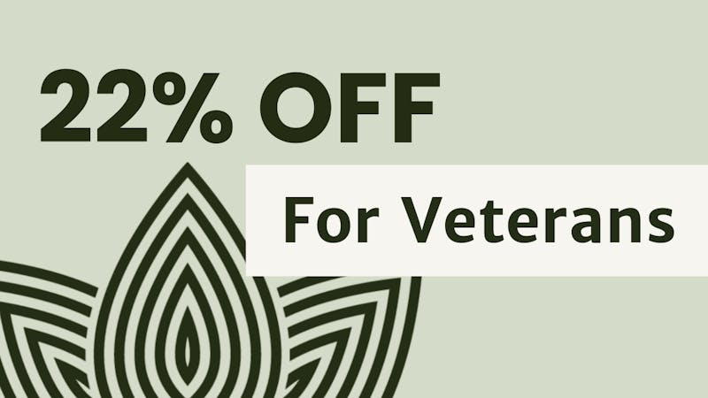 Zen Leaf Highland Park Veterans get 22% OFF @ Zen Leaf!