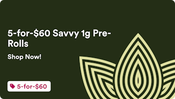 Zen Leaf - Ashford 5-for-$60 Savvy 1g Pre-Rolls