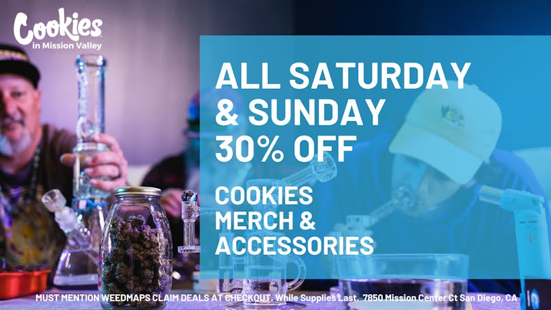 Cookies Mission Valley YOUR WEEKEND STYLE PLUG 🔌