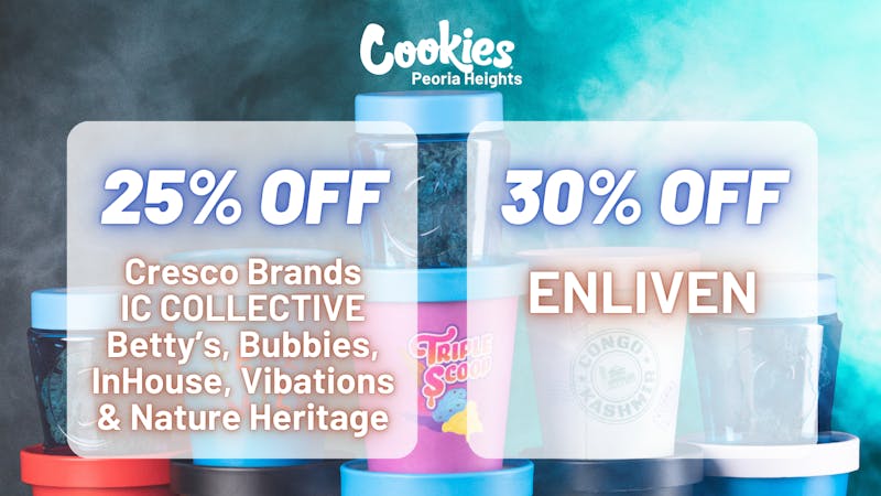 Cookies Peoria Heights Weekend Mega-Sale: Save Up to 30% at Cookies