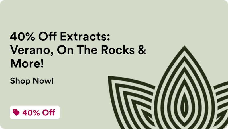 Zen Leaf Philadelphia 40% Off Extracts: Verano, On The Rocks & More!