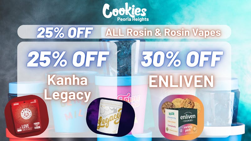 Cookies Peoria Heights 💥 Solventless Sunday at Cookies & More! 💥