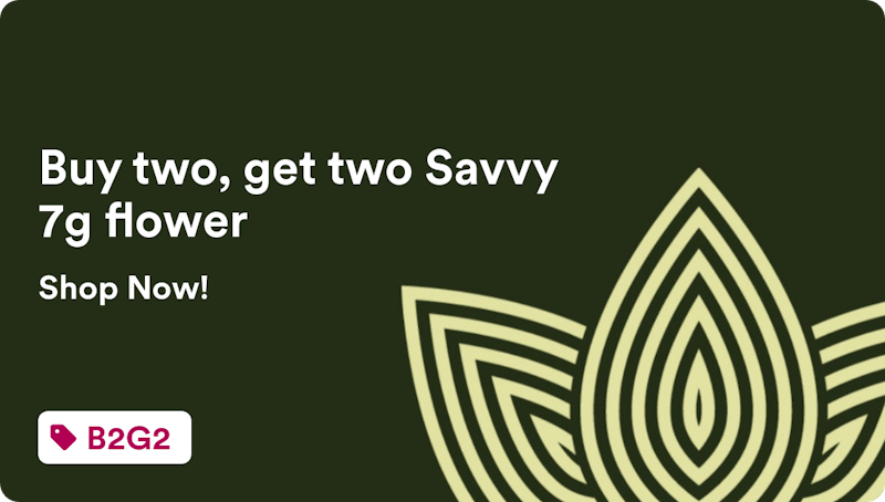 Zen Leaf - Elizabeth Buy two, get two Savvy 7g flower