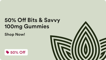 Zen Leaf Flamingo 50% Off Bits & Savvy 100mg Gummies