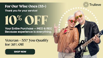 Trulieve of Cottonwood Wise Ones Discount: 10% OFF For 55+ (Med & Rec)