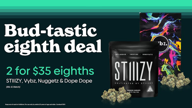 Curaleaf Las Vegas Boulevard 🔥 $2 for $35 eighths 🔥