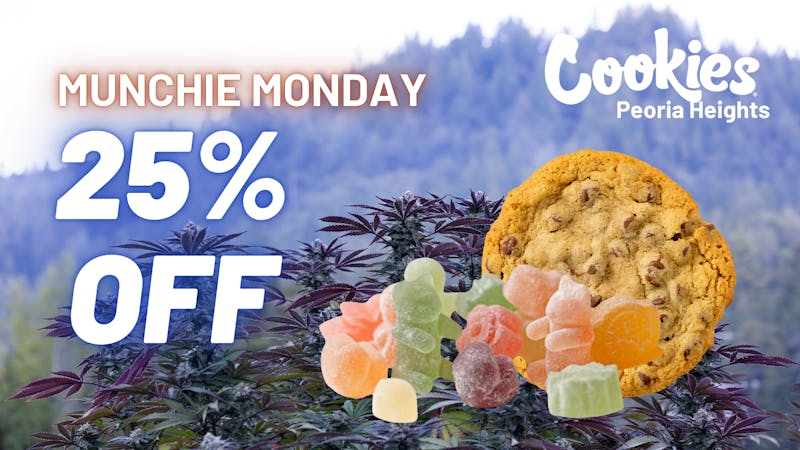 Cookies Peoria Heights High Times & Good Deals: Munchie Monday!