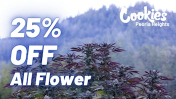 Cookies Peoria Heights 🍁 Leaf Lovers' Deal: 25% Off All Flower! 🍁