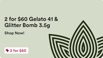 Zen Leaf Wheeling 2 for $60 Gelato 41 & Glitter Bomb 3.5g