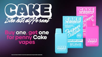 Curaleaf - Western Ave BOGO Cake vapes at Curaleaf