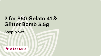 Zen Leaf Clarksburg 2 for $60 Gelato 41 & Glitter Bomb 3.5g