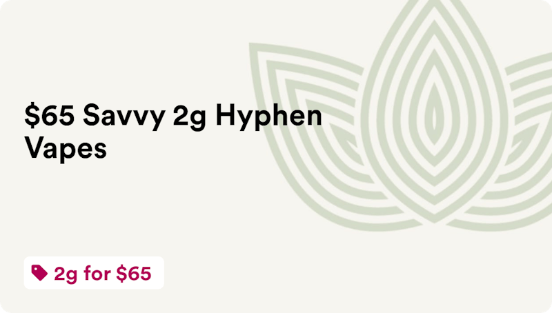 Zen Leaf - Mount Holly $65 Savvy 2g Hyphen Vapes