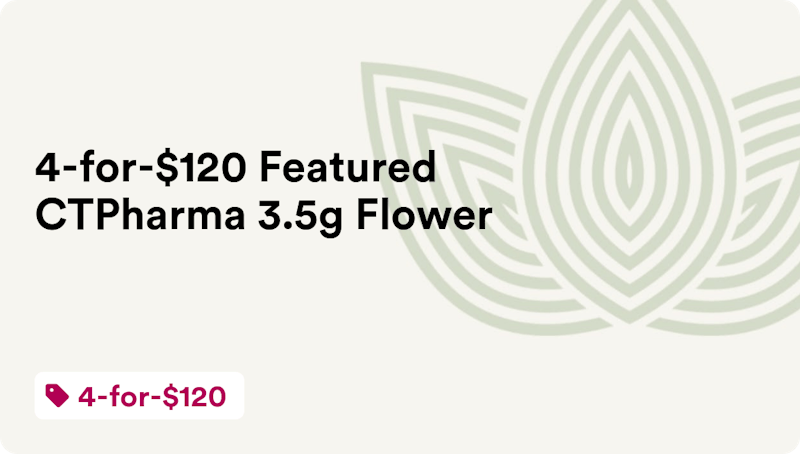 Zen Leaf - Waterbury 4-for-$120 Featured CTPharma 3.5g Flower