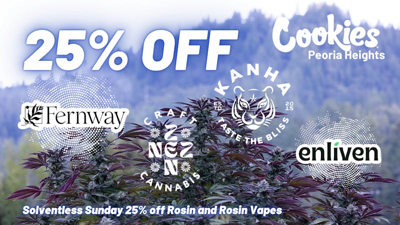 Cookies Peoria Heights 🍂 Rosin & Relaxation at Peoria Heights