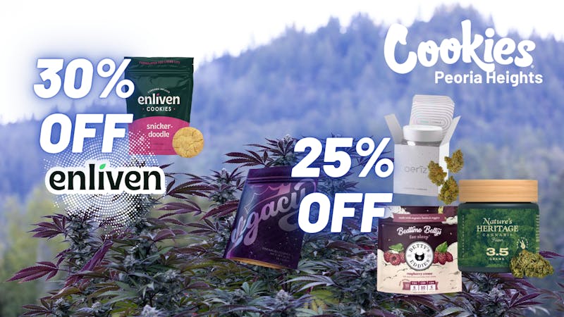 Cookies Peoria Heights 🍂 Final Fall Savings: Aerīz, Enliven, &More!