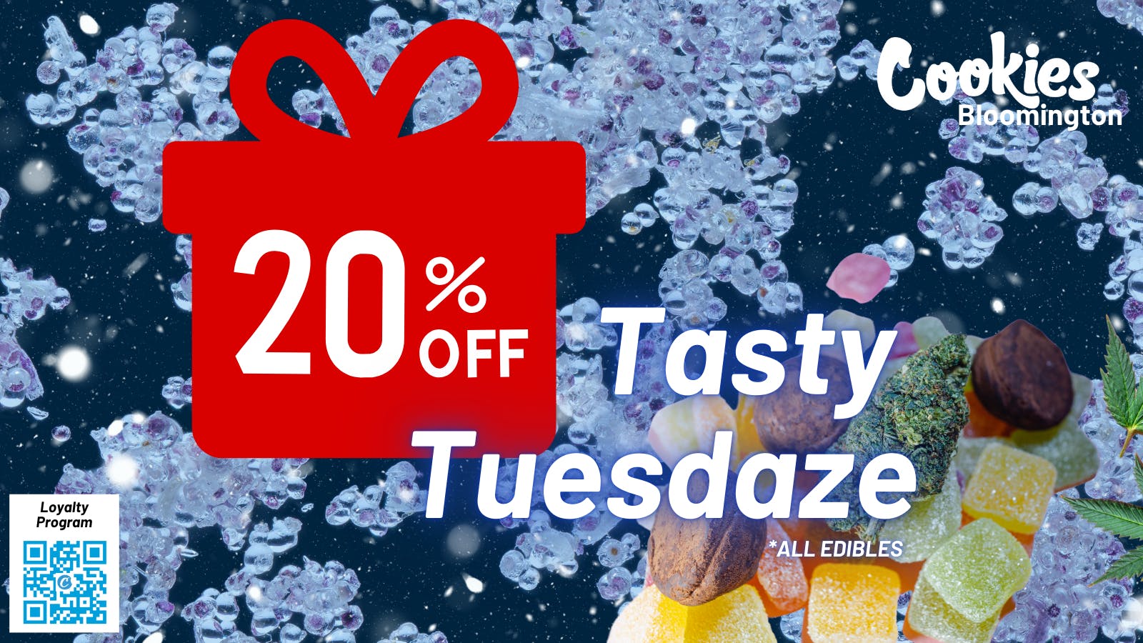 Cookies Bloomington 🍪 Santa's Snack Stash: Tasty Tuesday 🧑‍🎄