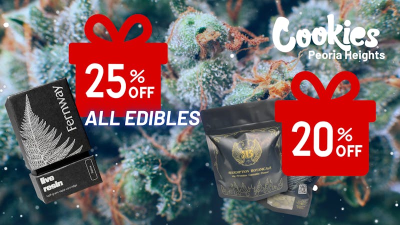 Cookies Peoria Heights 🧑‍🎄 Three Wise Brands: Thursday Stock-Up!