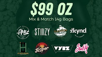 The Dispensary - Reno ❄️ $99 Ounces: A Frosty New Year’s Miracle! ❄️