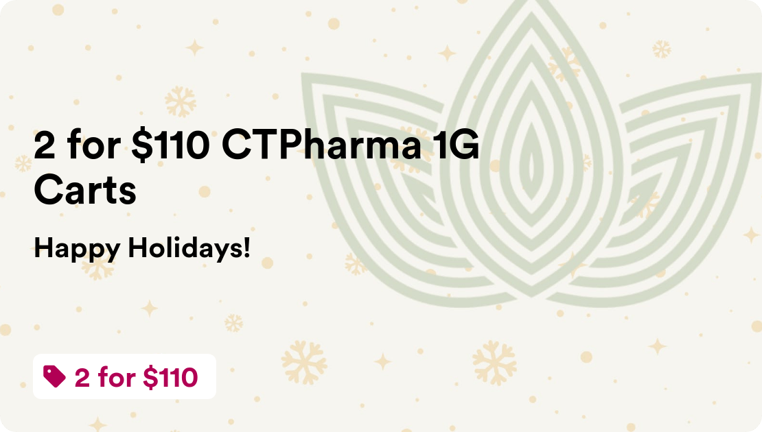 Zen Leaf - Naugatuck 2 for $110 CTPharma 1G Carts