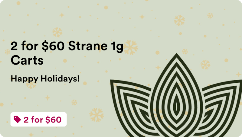 Zen Leaf Sellersville 2 for $60 Strane 1g Carts