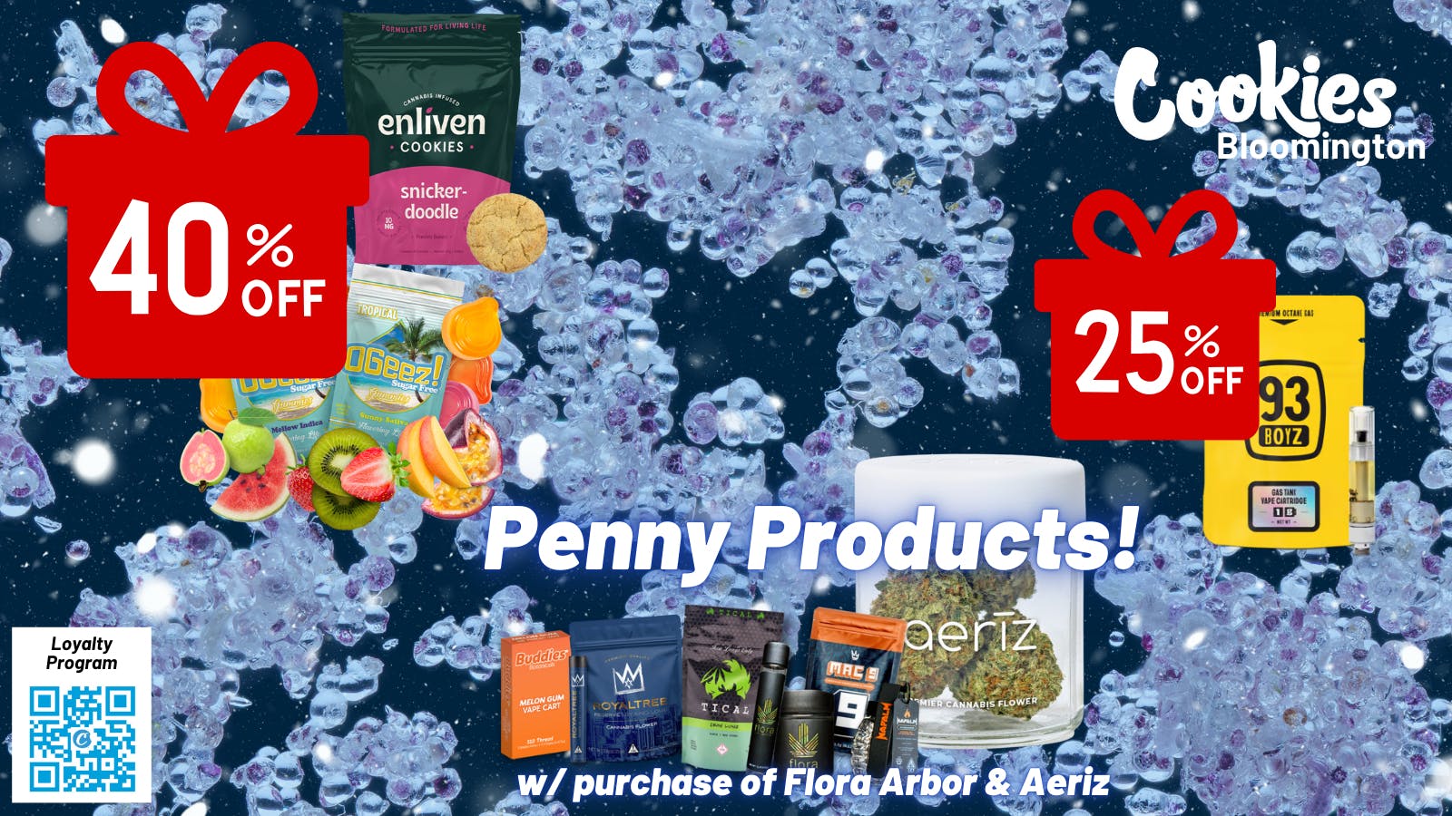 Cookies Bloomington Holiday Savings Spectacular: Up to 40% Off!