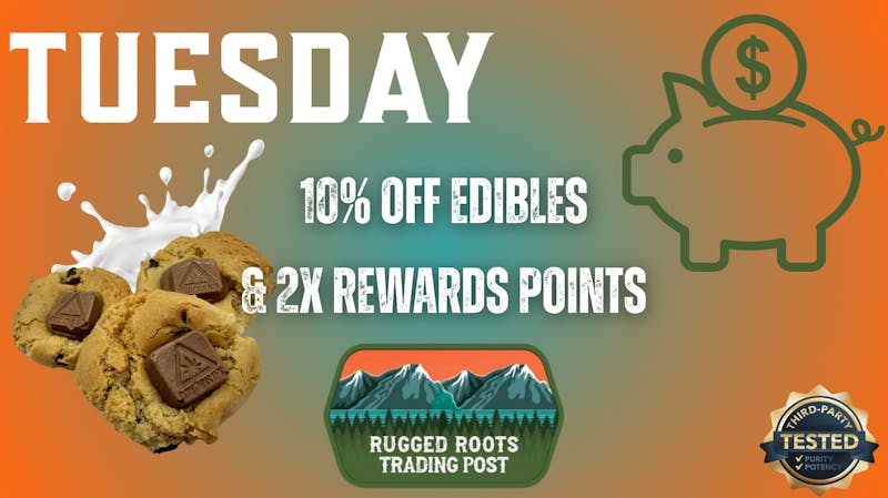 Rugged Roots Trading Post- Bridgton Edible Tuesdays!