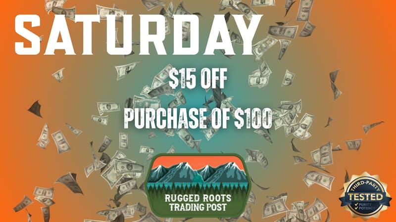 Rugged Roots Trading Post - Portland $15 OFF on $100 Purchases!