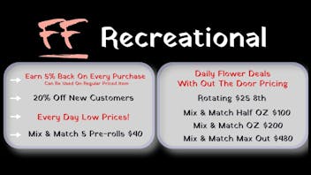 Friendly Fire Recreational Daily Deals 2025