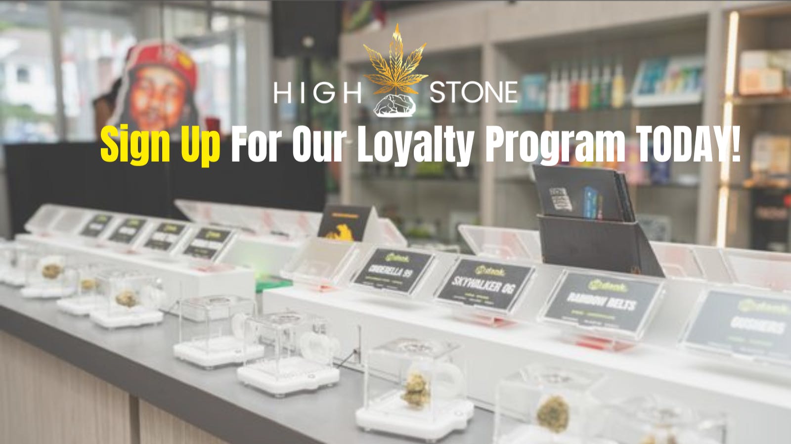 High Stone NYC $5 off For every 100 points