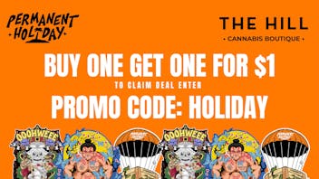 The Hill San Francisco 🌴Permanent Holiday🌴 Buy One, Get One for $1